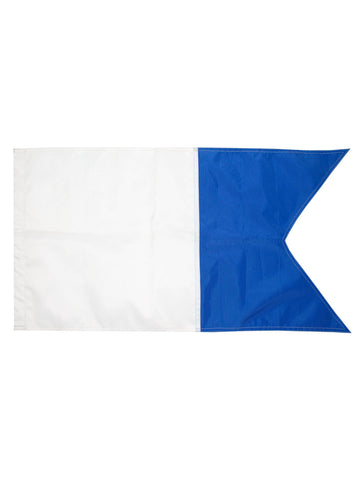 Bandera Marítima Alfa - Buzo sumergido